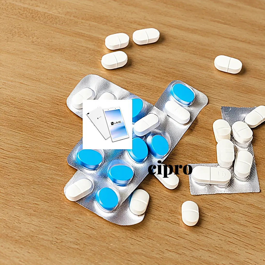 Cipro 500 mg precio